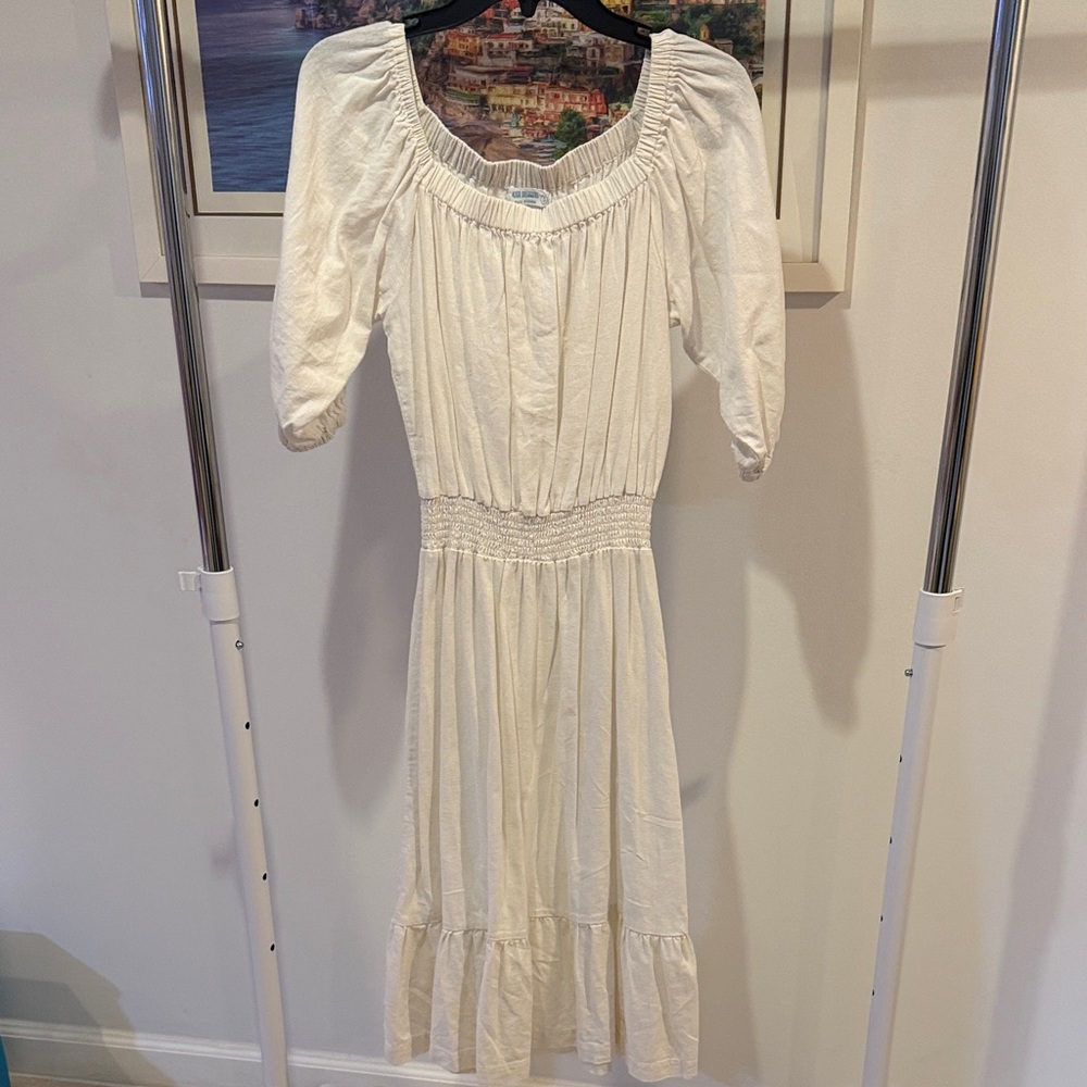 Dreamers Cream Midi Dress